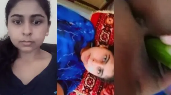 Desi Girl Cucumber in her Pussy MMS Video
