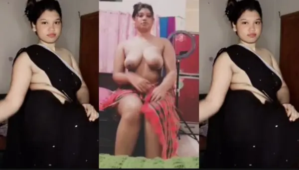 Bengali Tiktoker Press Boobs Dancing Fingering MMS Video