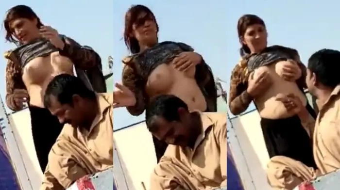 Pakistani Bhabhi Show Boobs In Outdoor MMS Video